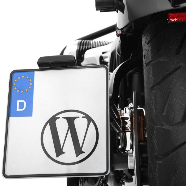 ワンダーリッヒ Wunderlich ライセンスプレートサポート コンプリートキット 20年以降 R18 黒 W18502-SET HD店