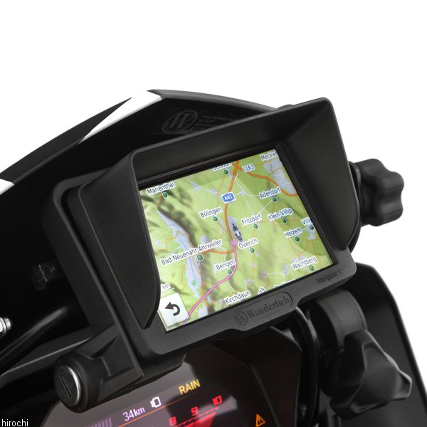 ワンダーリッヒ Wunderlich ナビ用バイザー Navigator5 W21070-202 HD店