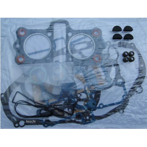 【メーカー在庫あり】 ビーアールシー BRC エンジンガスケットセット バルブステムシール4個付き 77年-79年 GS400全機種 6658 HD店