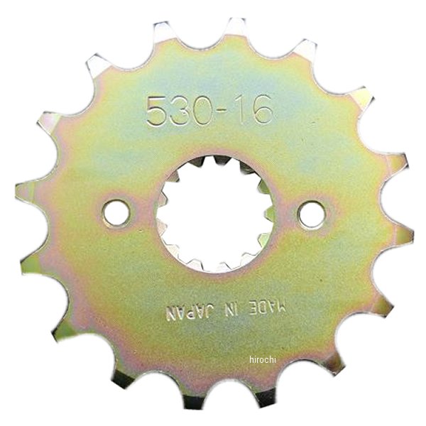 【メーカー在庫あり】 ビーアールシー BRC フロントスプロケット 530/16T ノーマルサイズ 77年-80年 GS400、GS400E1〜E3 7570 HD店