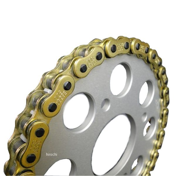 【メーカー在庫あり】 ビーアールシー BRC Oリングチェーン 530/110L 77年-79年 GS400全機種、76年-77年 GT380 ゴールド 7580 HD店