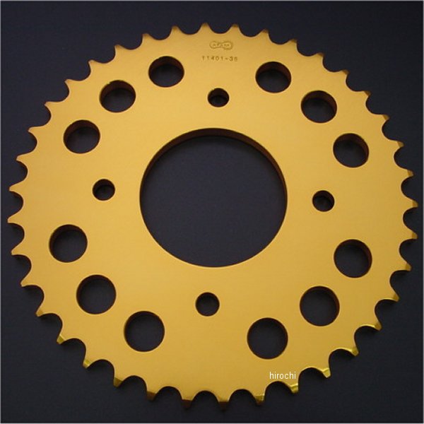 【メーカー在庫あり】 ビーアールシー BRC ゴールドリアスプロケット 530/38T CB400F、CB350F 1651 HD店