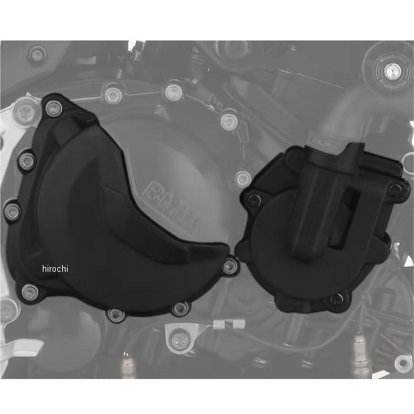 ワンダーリッヒ Wunderlich クラッチカバープロテクター&ウォーターポンププロテクターセット 18年以降 F750GS W40470-202 HD店