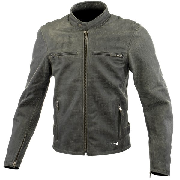 【メーカー在庫あり】 コミネ KOMINE 春夏モデル ベンティッドシングルライダースレザージャケット 黒 XLサイズ LJ-538 HD店(2)