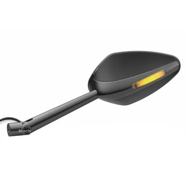 リゾマ rizoma ミラー Veloce L NAKED ブラック ウインカー付き 左右共通 1個売り BS306B HD店