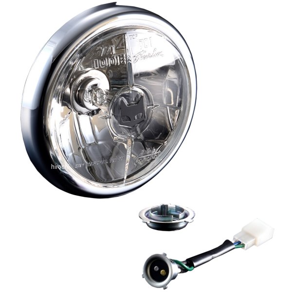 マーシャル MARCHAL ヘッドライト 721.701スタールクスASSY 130φ 4ミニ用 クリア 800-8308 HD店