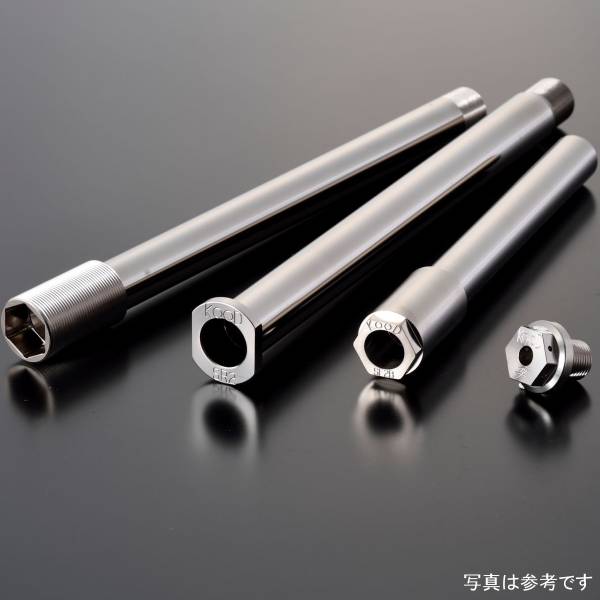 クード KOOD フロントアクスルシャフト 14年-19年 MT-07、BOLT Y-F-013 HD店