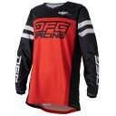 【メーカー在庫あり】 ディーエフジー DFG ソリッド ジャージ ユース 黒/赤 YSサイズ DG0752-004-003 HD店