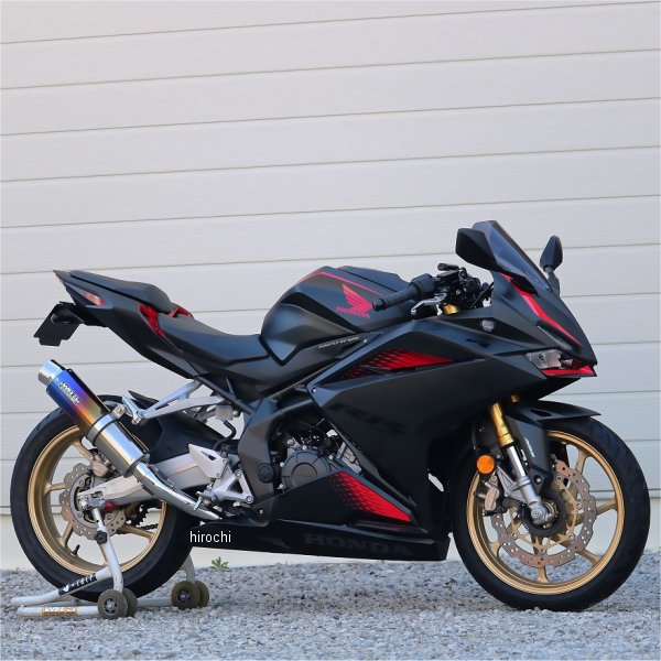 ダブルアールズ WR'S フルエキゾースト ラウンド JMCA認証 20年-22年 CBR250RR 焼き色チタン LS1240JM HD店