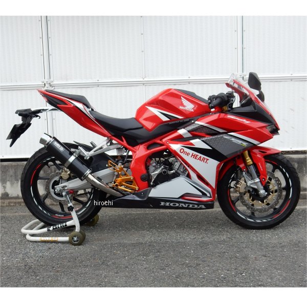 ダブルアールズ WR'S フルエキゾースト ラウンド JMCA認証 17年-19年 CBR250RR ステンレス/カーボン SC1230JM HD店