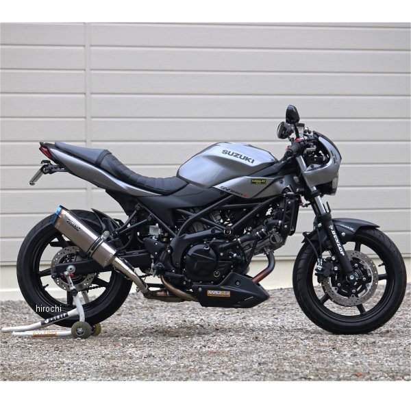 ダブルアールズ WR'S スリップオンマフラー SS-OVAL JMCA認証 SV650、SV650X ソリッド SK3650JM HD店