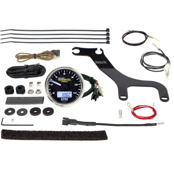 SP武川 φ48スモールDN タコメーターキット 12500RPM CL250 CL500 05-05-0116 HD店