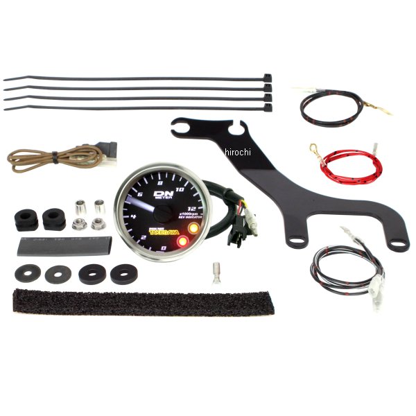 SP武川 φ48スモールDNタコメーター 12500rpm レブインジケーター付 CL250 CL500 05-05-0118 HD店