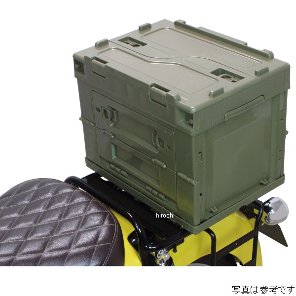 SP武川 キャリアコンテナセット20L スーパーカブ クロスカブ 汎用 オリーブドラブ 08-01-0197 HD店 2