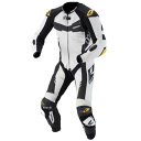 【メーカー在庫あり】 NXL308 RSタイチ レーシングスーツ GP-WRX R308 RACING SUIT 白/黒 XLサイズ NXL308WH91XL HD店