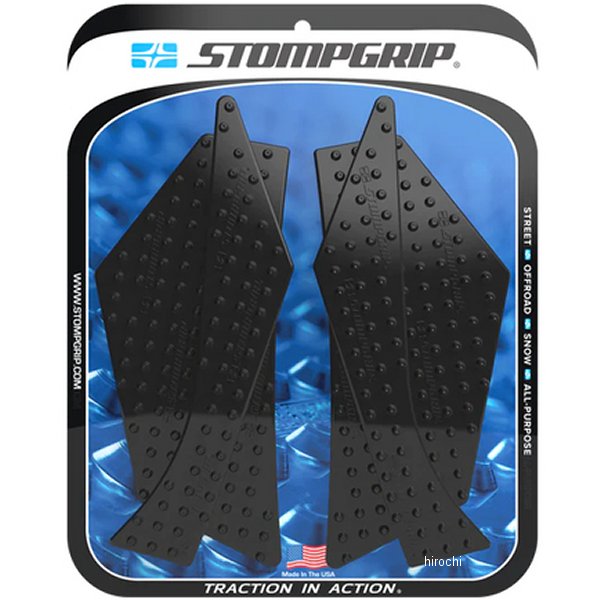 ストンプグリップ STOMPGRIP トラクションパッドタンクキット 16年-23年 KTM 690 Enduro ボルケーノ 黒 55-10-0194B HD店