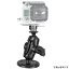 ラムマウント RAM Mounts GoProマウント＆ラウンドベースセット ショートアーム 1インチボール RAM-B-138-A-GOP1U HD店