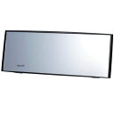 【メーカー在庫あり】 カーメイト 3000Rルームミラー ミニバン用 クローム鏡 ブラック 290mm M43 HD店(2)