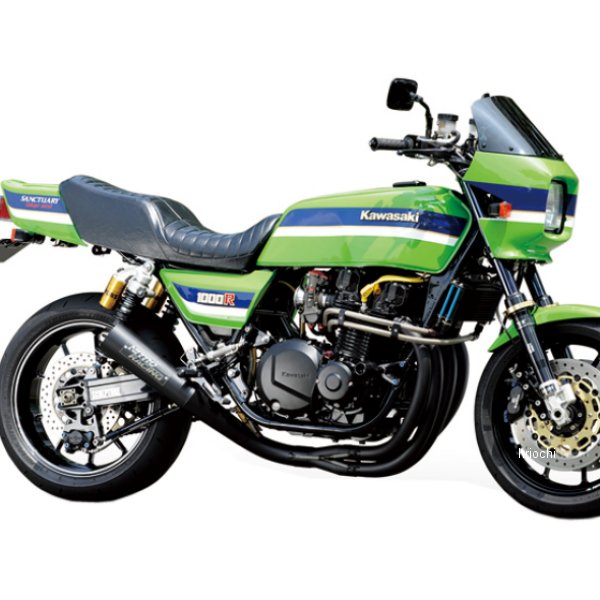 ナイトロレーシング 4in1機械曲げスチールメガホンEX マフラー Z1000J、Z1000R、Z1100GP、Z1100R EX-03SMBM HD店