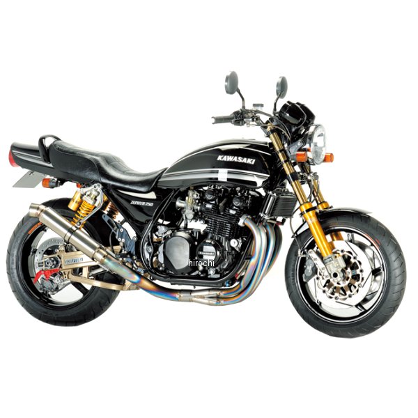 ナイトロレーシング 4in1手曲げチタンEXマフラー φ85 ストレイトチタン 320mm V2 ゼファー750 EX-07HBTUT3-V2 HD店