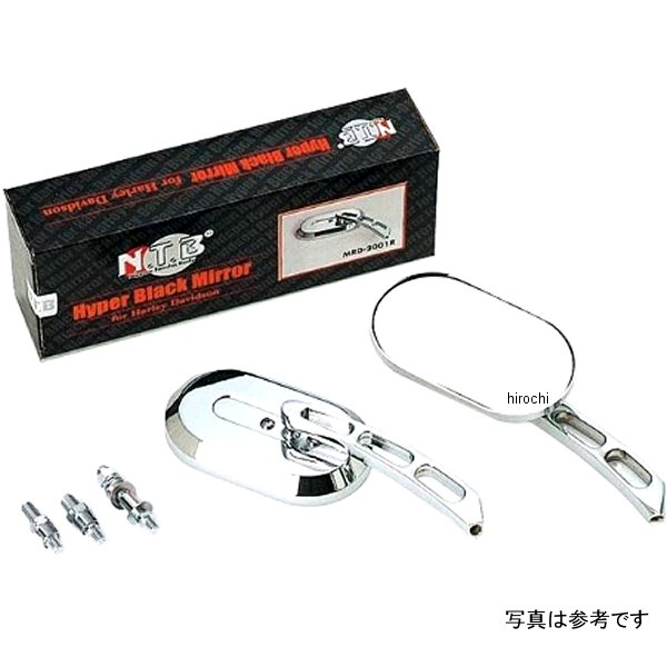 【メーカー在庫あり】 NTB ミラー オーバル 汎用ステー付 MRD-2001R HD店