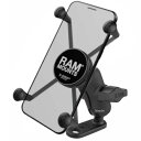 【メーカー在庫あり】 ラムマウント RAM Mounts XグリップM&11mm穴ミラーフレームベースセット ショートアーム 1インチボール RAM-PL5 HD店(2)