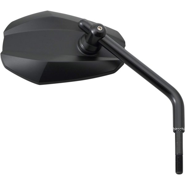 【メーカー在庫あり】 デイトナ ハイビジミラー EDGE ハーレー汎用 黒 17021 HD店