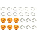 シフトアップ 補修用 フローティングピンセット 160mm用 ゴールド 6個入り 201255-04-10 HD店