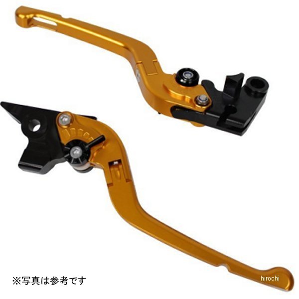 【メーカー在庫あり】 ユーカナヤ U-KANAYA ビレットレバーセット Rタイプ可倒式 23年以降 GB350、GB350S ゴールド HO108-042-0702 HD店