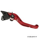 【メーカー在庫あり】 ユーカナヤ U-KANAYA ビレットレバーセット スタンダードタイプ ロング 22年以降 ダックス125 マットレッド HO112-F25-0115 HD店(2)