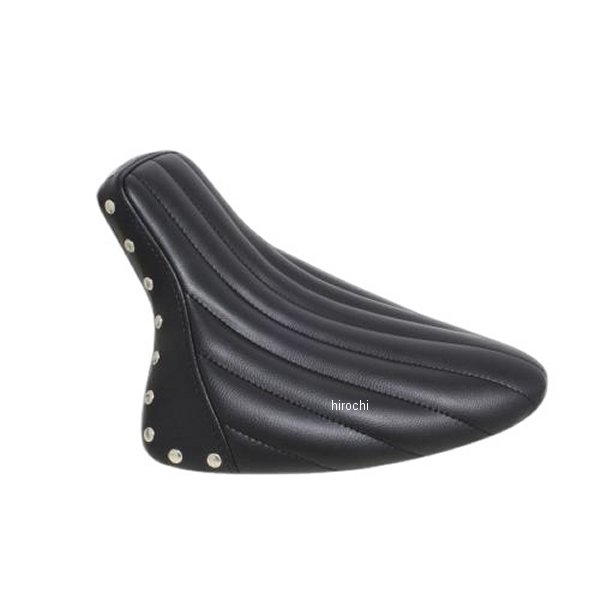 ガレージT＆F スタッド付きシングルシート バーチカル ストレッチリアフェンダー&フラットフェンダー専用 黒 DS400ST50 HD店