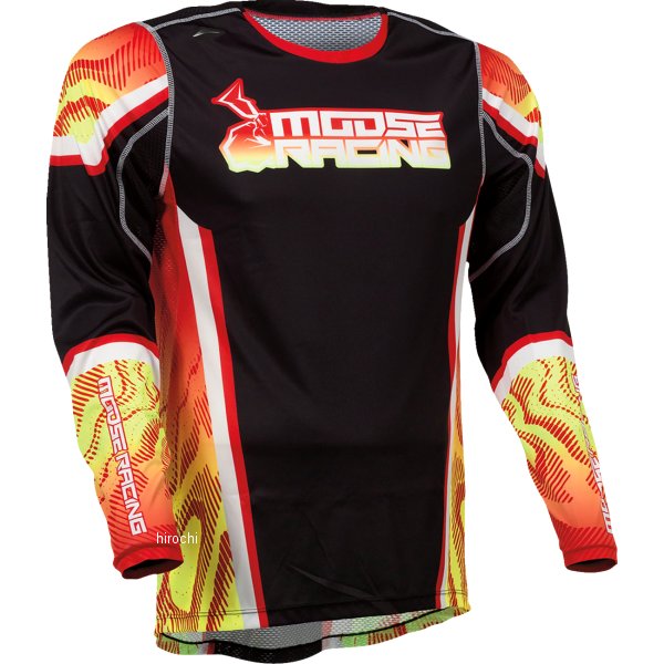 ��USA�߸ˤ���� �ࡼ���졼���� MOOSE RACING JERSEY AGROID RED/YEL 3X 2910-7395 HDŹ