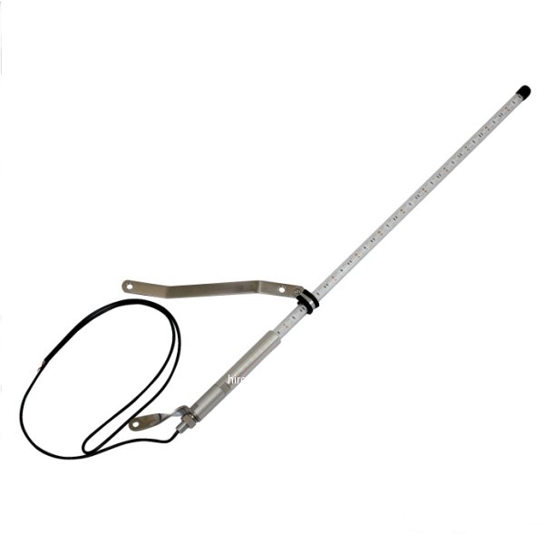 【メーカー在庫あり】 マッドマックス MAD MAX オートバイ用 旗棒白 LED 青 発光 フラッグポール 750mm MM50-0468-01BL HD店