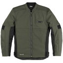 アイコン ICON 秋冬モデル ジャケット SLABTOWN CE 緑 3XLサイズ 2820-6266 HD店