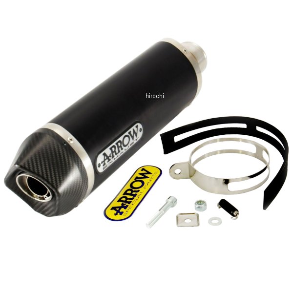 アロー ARROW スリップオンマフラー 触媒付き 09年-16年 K1300R アルミダーク/カーボンエンド 71790AKN+71455KZ HD店