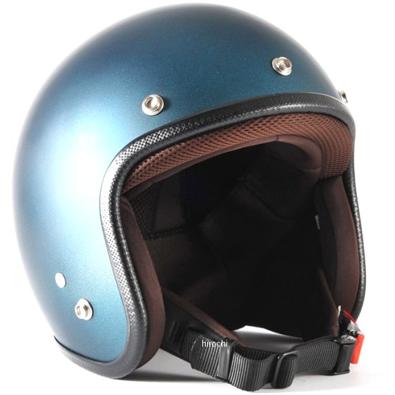 ナナニージャム 72JAM ジェットヘルメットTWILIGHT ブラック/ キャンディーブルー マット Sサイズ(55-57cm未満) JP-08S HD店(2)