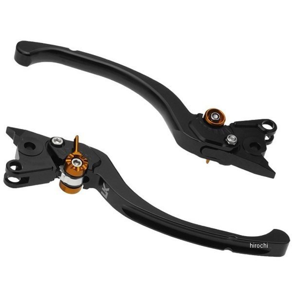 【メーカー在庫あり】 ユーカナヤ U-KANAYA アルミビレットレバーセット ツーリングタイプ 21年以降 トライアンフ トライデント660 黒 TR023-097-0801 HD店