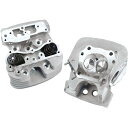 【USA在庫あり】 S&Sサイクル S&S Cycle スーパーストック シリンダーヘッド 79cc 06年-17年 Twin Cam シルバー 0930-00...