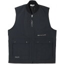 6271 カドヤ KADOYA 秋冬モデル 中綿防寒ベスト LAYER VEST 黒 3Lサイズ 6271-0 HD店