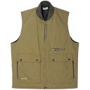 6271 カドヤ KADOYA 秋冬モデル 中綿防寒ベスト LAYER VEST カーキ 3Lサイズ 6271-0 HD店