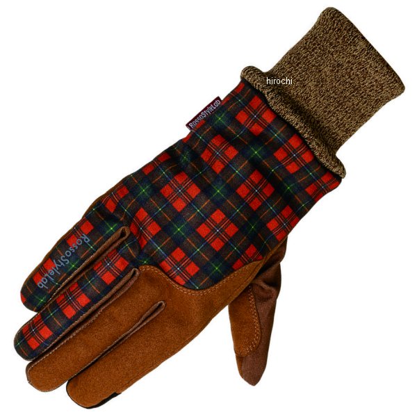 ロッソスタイルラボ Rosso StyleLab 秋冬モデル マルチパターンウィンターグローブ レッドチェック XSサイズ RSG353 HD店