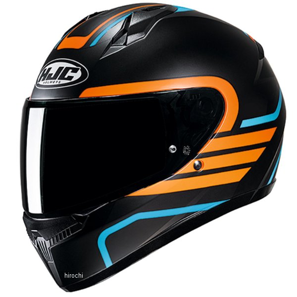 HJH234 エイチジェイシー HJC フルフェイスヘルメット C10 リト 黒/オレンジ Mサイズ HJH234BK11M HD店