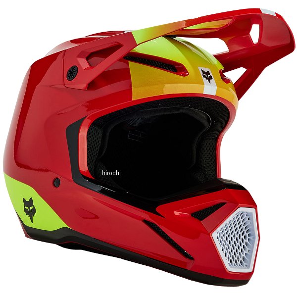 【メーカー在庫あり】 フォックス FOX ユース ヘルメット V1 バラスト フローレッド YMサイズ 31401-110-YM HD店