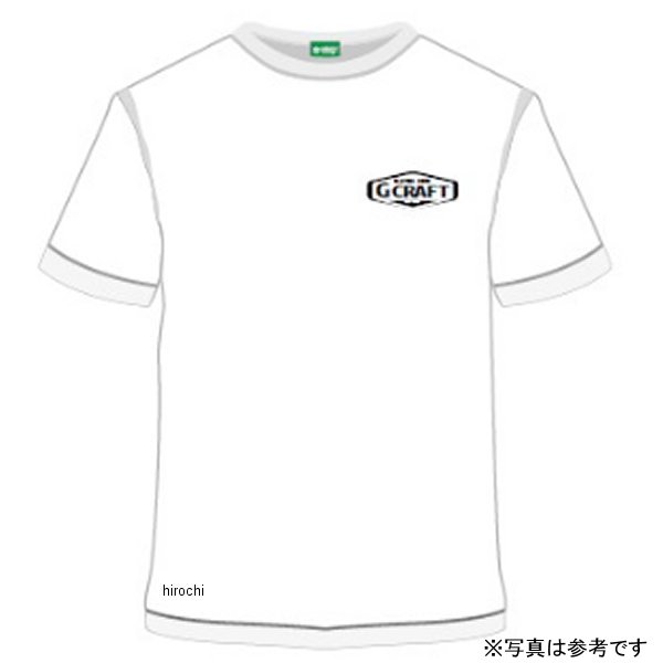 【メーカー在庫あり】 Gクラフト Tシャツ 白 Mサイズ 39464 HD店
