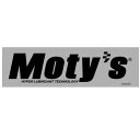 モティーズ Moty's カッティングステッカー 大 黒 MOTYS-CUT-BGBK HD店