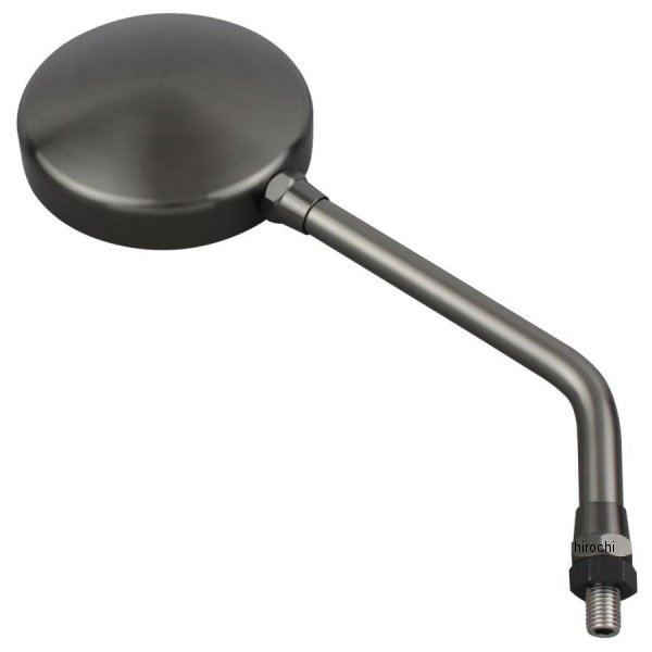 【メーカー在庫あり】 POSHフェイス マシンドZ2タイプミラー ラージボディ 左右共通 10mm(正ネジ) ロングステー チタン 032581-11 HD店