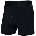 【メーカー在庫あり】 サックス SAXX 2024年モデル ボクサーブリーフ ドロップテンプクーリングスリープ 前開き BLK XSサイズ SXLF44 HD店(2)