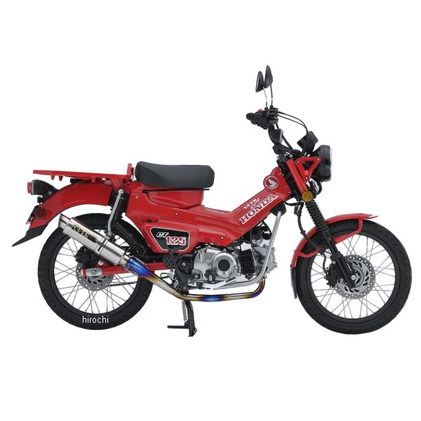オーヴァー OVER フルエキゾースト GP-PERFORMANCE フルチタン 政府認証 23年以降 CT125 16-061-06 HD店