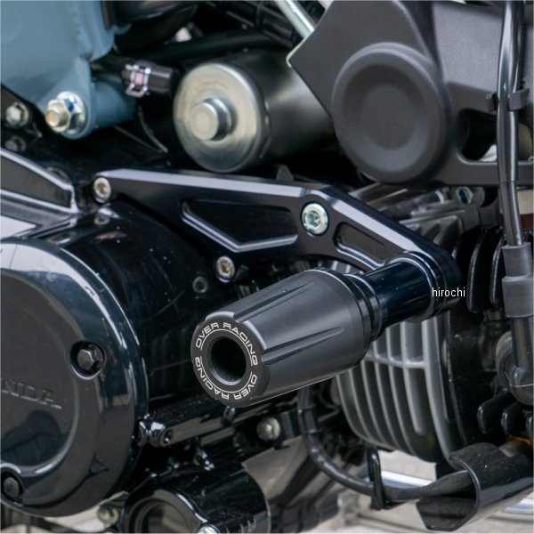 オーヴァー OVER エンジンスライダー 22年以降 ダックス125 黒 59-123-01B HD店