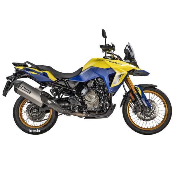 【メーカー在庫あり】 アクラポビッチ AKRAPOVIC スリップオンライン 政府認証 23年 V-STROM 800DE チタン/カーボン S-S8SO1-HAFTJPP HD店